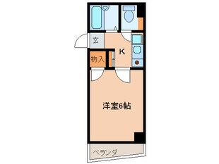 エスペランサ大手町の物件間取画像